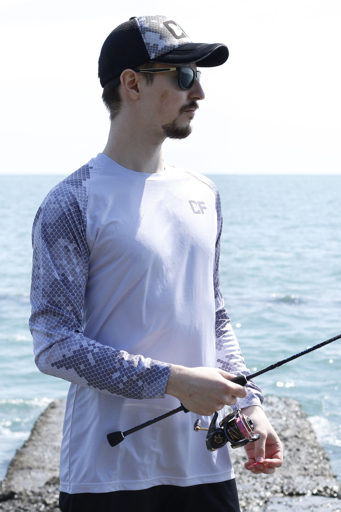 Джерси для рыбалки CF Scale sleeves с защитой от UF #1