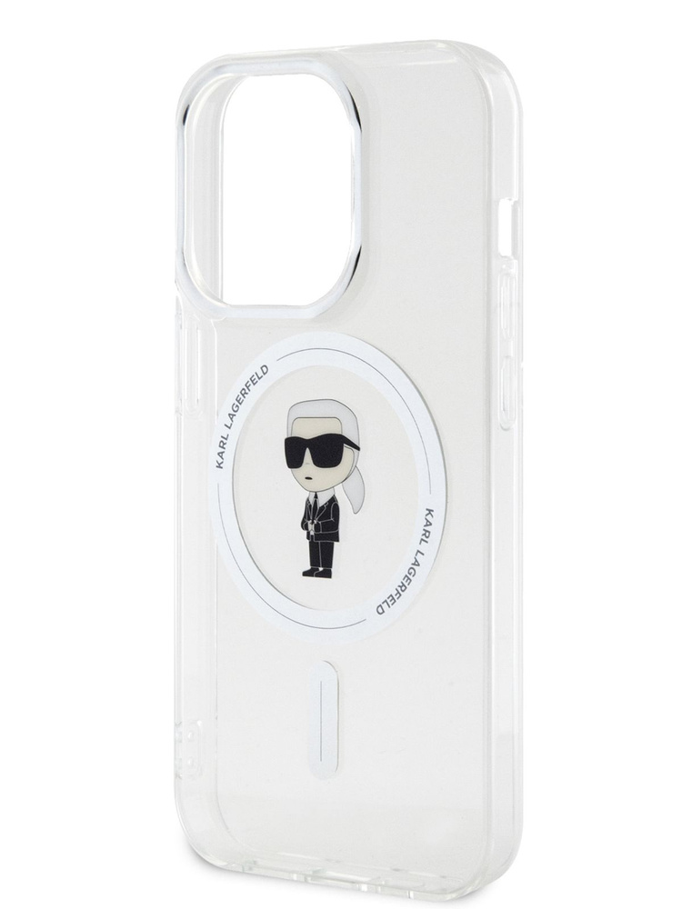 Чехол Karl Lagerfeld PC/TPU MagSafe на Apple iPhone 15 Pro, для Айфон 15 Про ударопрочный, с защитой #1