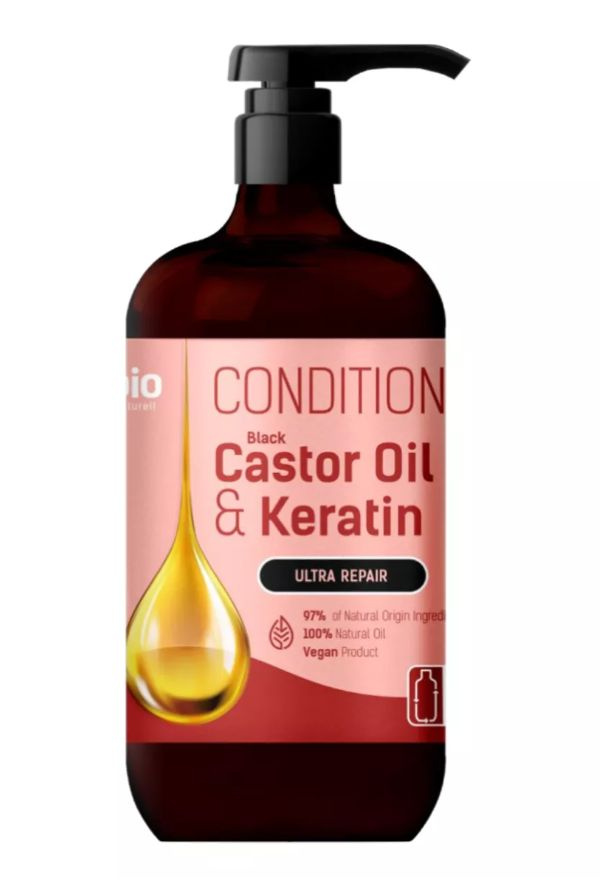 BIO Naturell Кондиционер для волос Касторовое масло и Кератин Восстановление, 946 мл  #1
