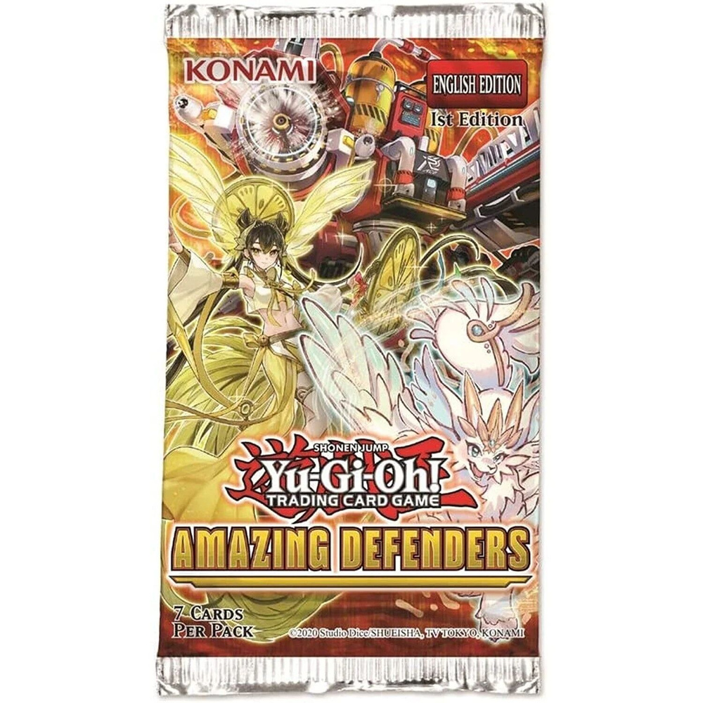 Настольная игра Yu-Gi-Oh - бустер выпуска Amazing Defenders на английском языке  #1