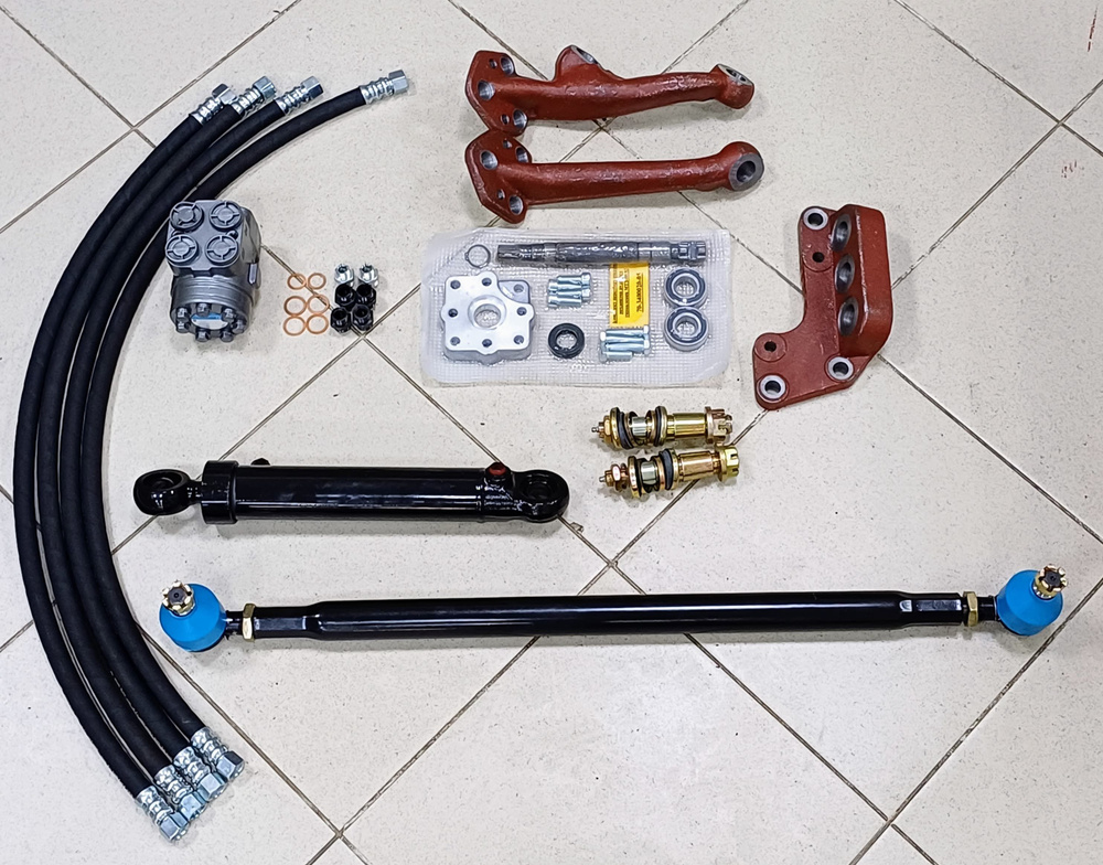 Комплект переоборудования МТЗ-82 с ГУР на ГОРУ (без гидробака) - арт ...