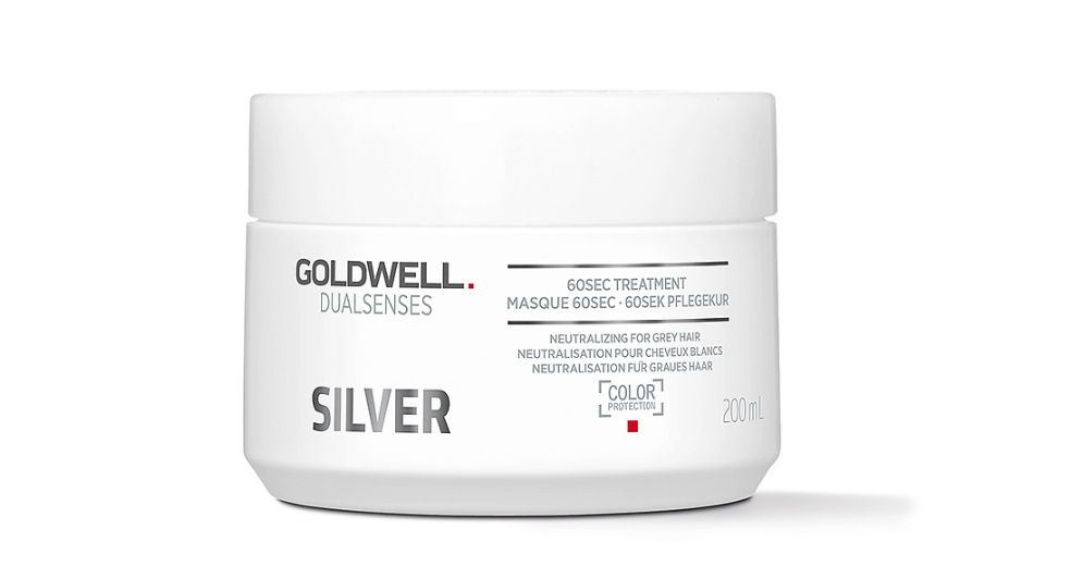 GOLDWELL Маска для седых волос Dualsenses Silver 60 Sec Treatment, 200 мл #1