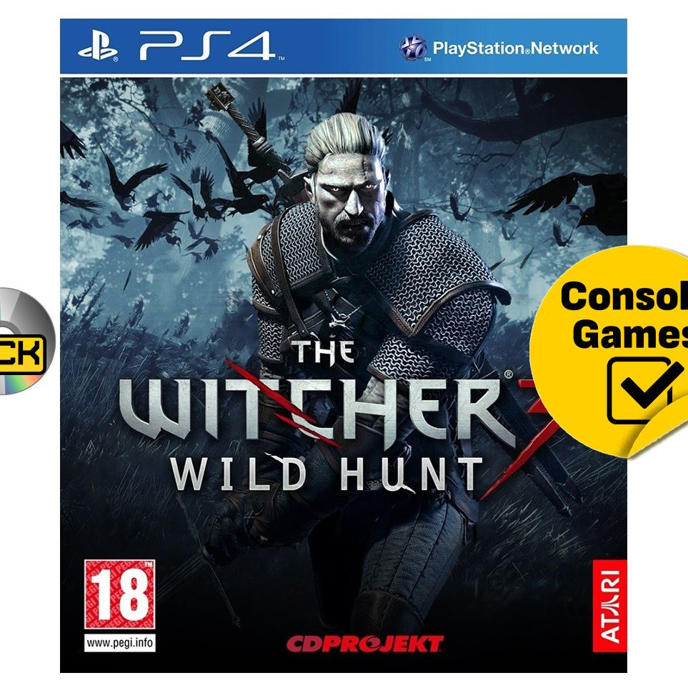 Игра PS4 Witcher 3 : Wild Hunt (Ведьмак 3: Дикая Охота ). (PlayStation 4, Русская версия)  #1