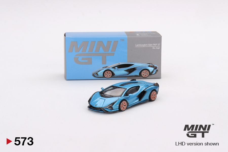 Коллекционная машинка MINI GT 1:64 Lamborghini Si n FKP 37 Ble Aegir #1