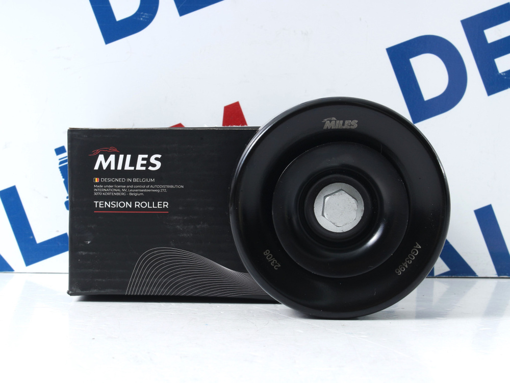 Ролик приводного ремня обводной (металлический) Hyundai Solaris Creta ...