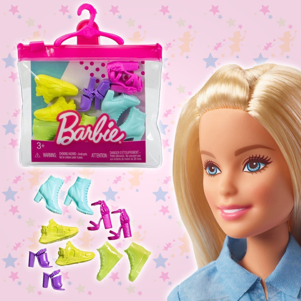 Кукла Барби Игровой Набор Barbie и Модный Шкаф с Одеждой и Аксессуарами Mattel GBK12