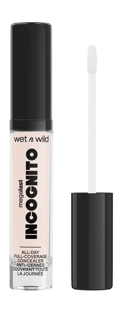 WET N WILD Консилер для лица MegaLast Incognito All-Day Full Coverage Concealer1111894e fair beige, 5,5 #1