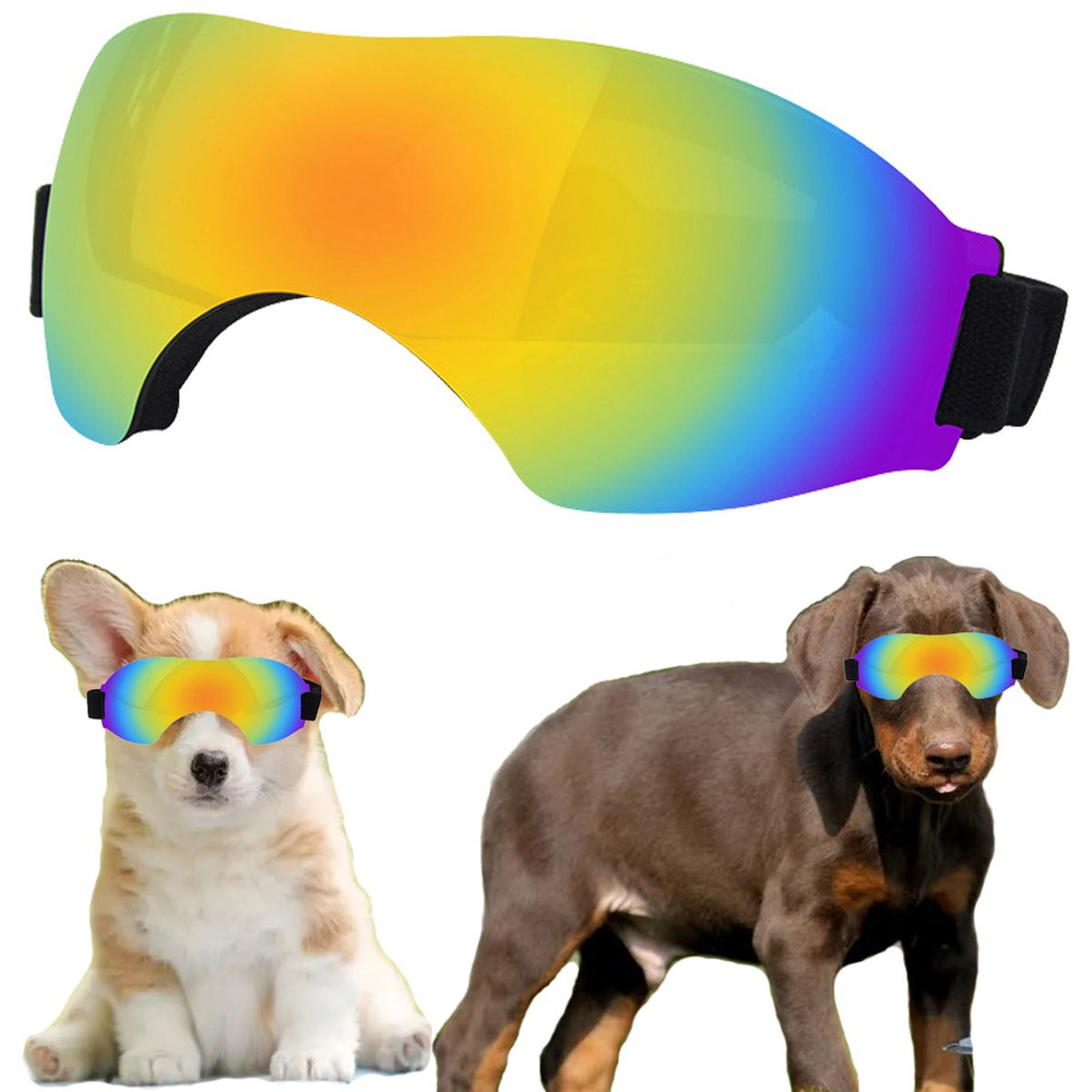 Легкие солнцезащитные очки для домашних животных, очки без оправы для ...