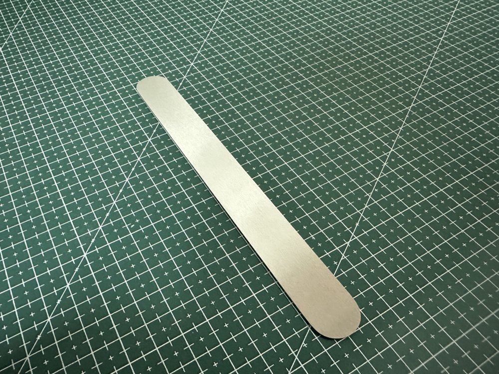 Пилка-основа металлическая для сменных файлов для маникюра , 20*180 мм  #1