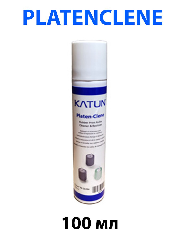 Средство для очистки и восстановления резиновых поверхностей Platenclene (Katun) баллон 100 мл  #1
