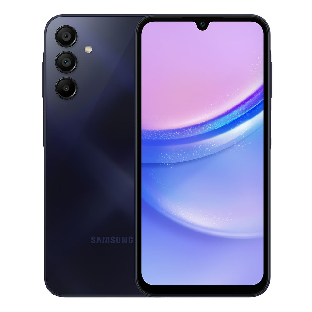 Samsung Смартфон Galaxy A15 6/128 ГБ, синий #1