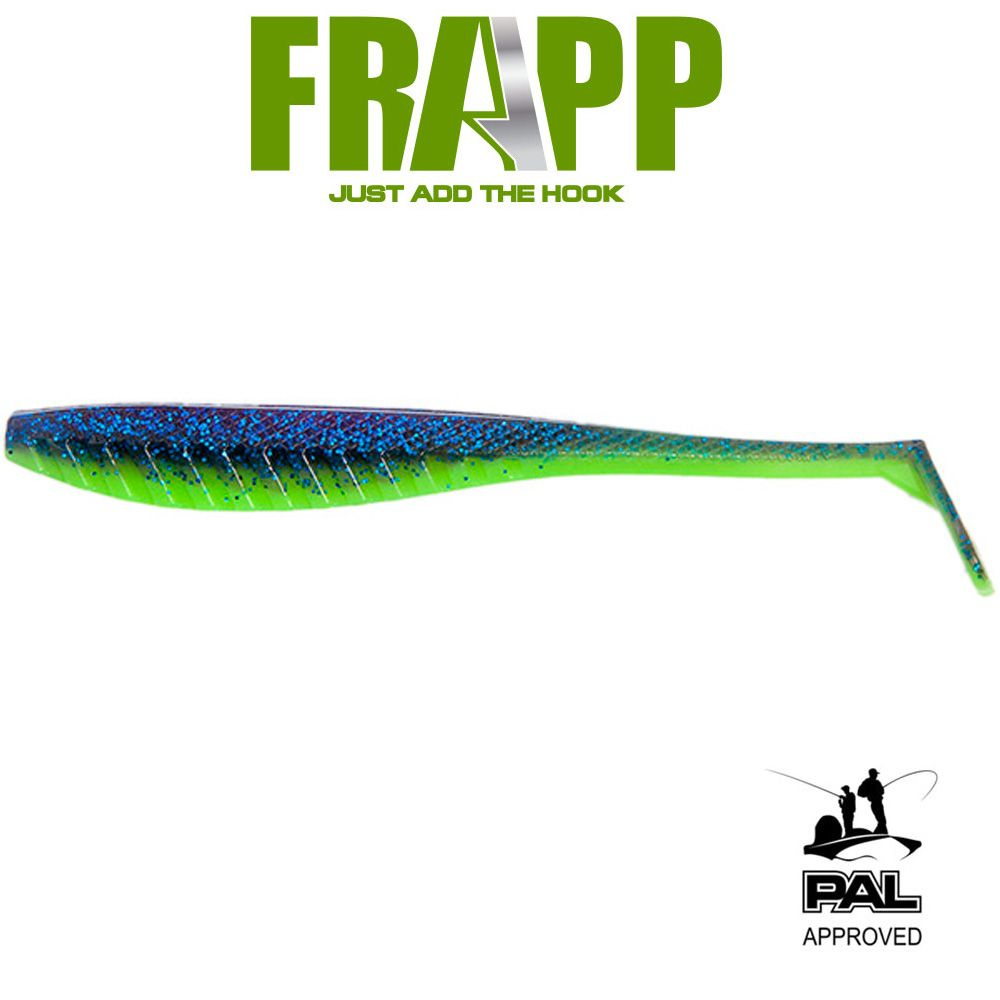 Приманка силиконовая Frapp Hustle Minnow 4,5" цвет PAL06 #1