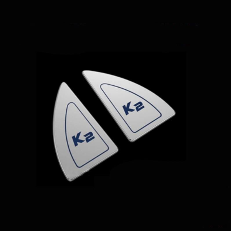 Хром накладки на заглушки твитеров дверей Kia Rio 3 - Киа Рио 3 2011 ...