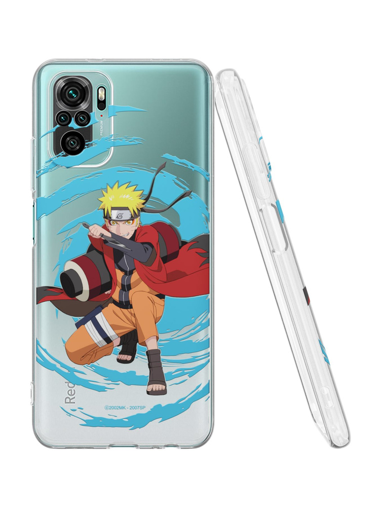 Силиконовый чехол Mobilius для Redmi Note 10/Redmi Note 10S/ Poco M5S (Редми Нот 10 Нот 10с), Naruto #1