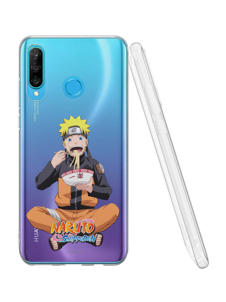 Силиконовый чехол Mobilius для Huawei P30 Lite/Honor 20S (Хуавей П30 лайт Хонор 20с), Naruto Shippuden: #1