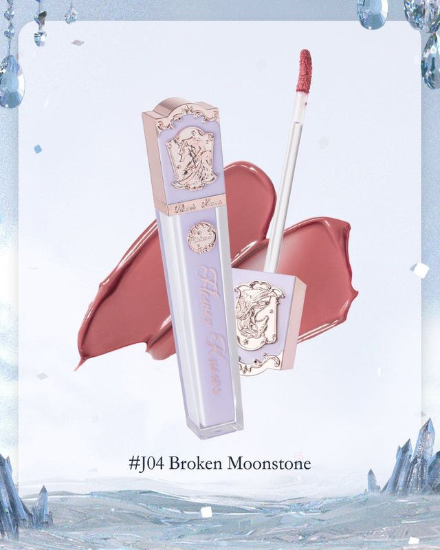 Блеск для губ Flower Knows HOT Unicorn Crystal (04 Broken Moonstone) #1