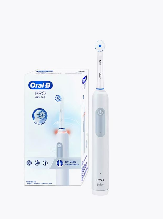 Oral-B Электрическая зубная щетка GENTLE, белый #1