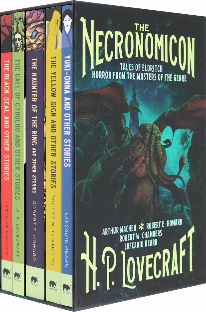 The Necronomicon. Tales of Eldritch Horror from the Masters of the Genre. 5 Book boxed set / Lovecraft #1