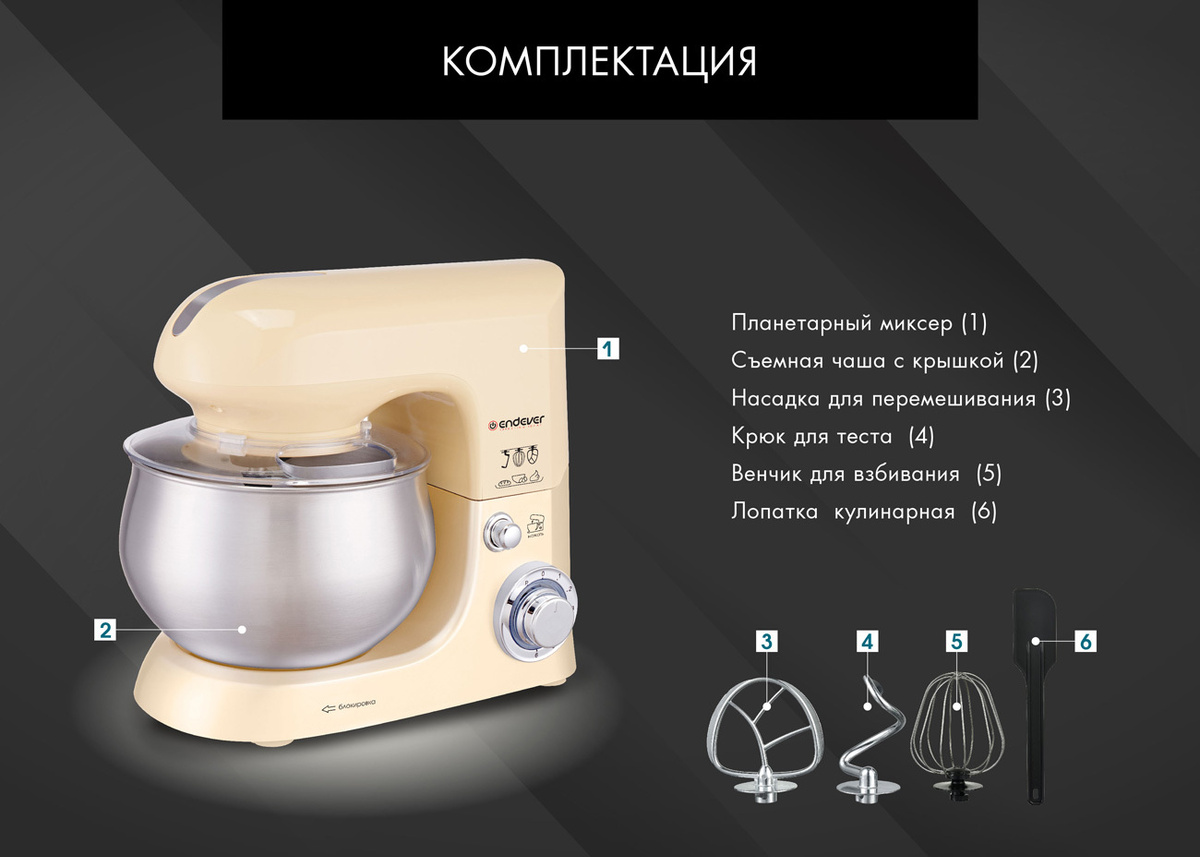 Кухонная машина ENDEVER SIGMA-46