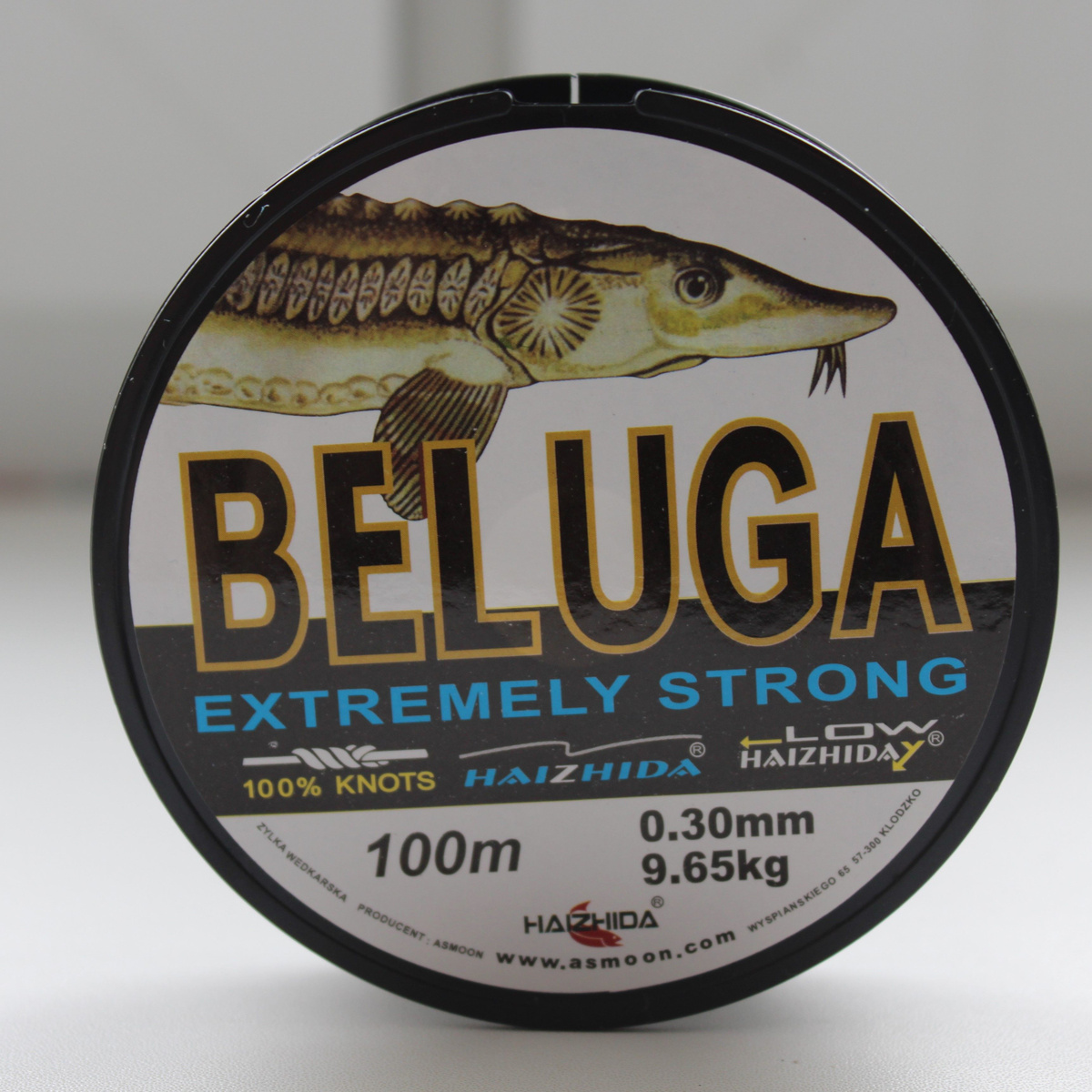 Монофильная леска для рыбалки Balsax Beluga Extremely Strong, 100 м, 0,30 мм, тест 9,65 кг.