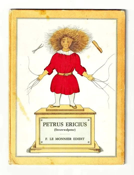  Книга Dr. Heinrich Hoffmann. Petrus ericius. Struwwelpeter. Неряха Петер. Степка-растрепка. Издательство: Le monnier. E. Ariani. Италия. 1960 г. YQ | Hoffmann Heinrich