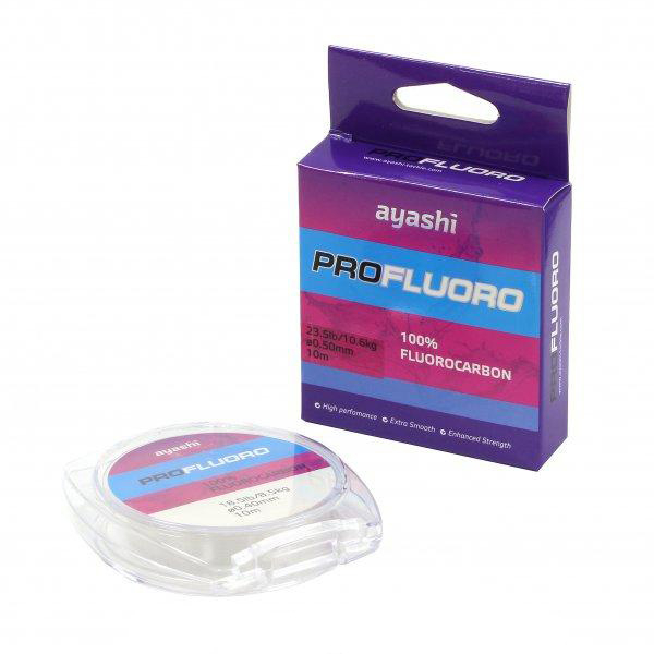 AyashiФлюорокарбоноваялескадлярыбалки,размотка:10м,толщина:0,50мм