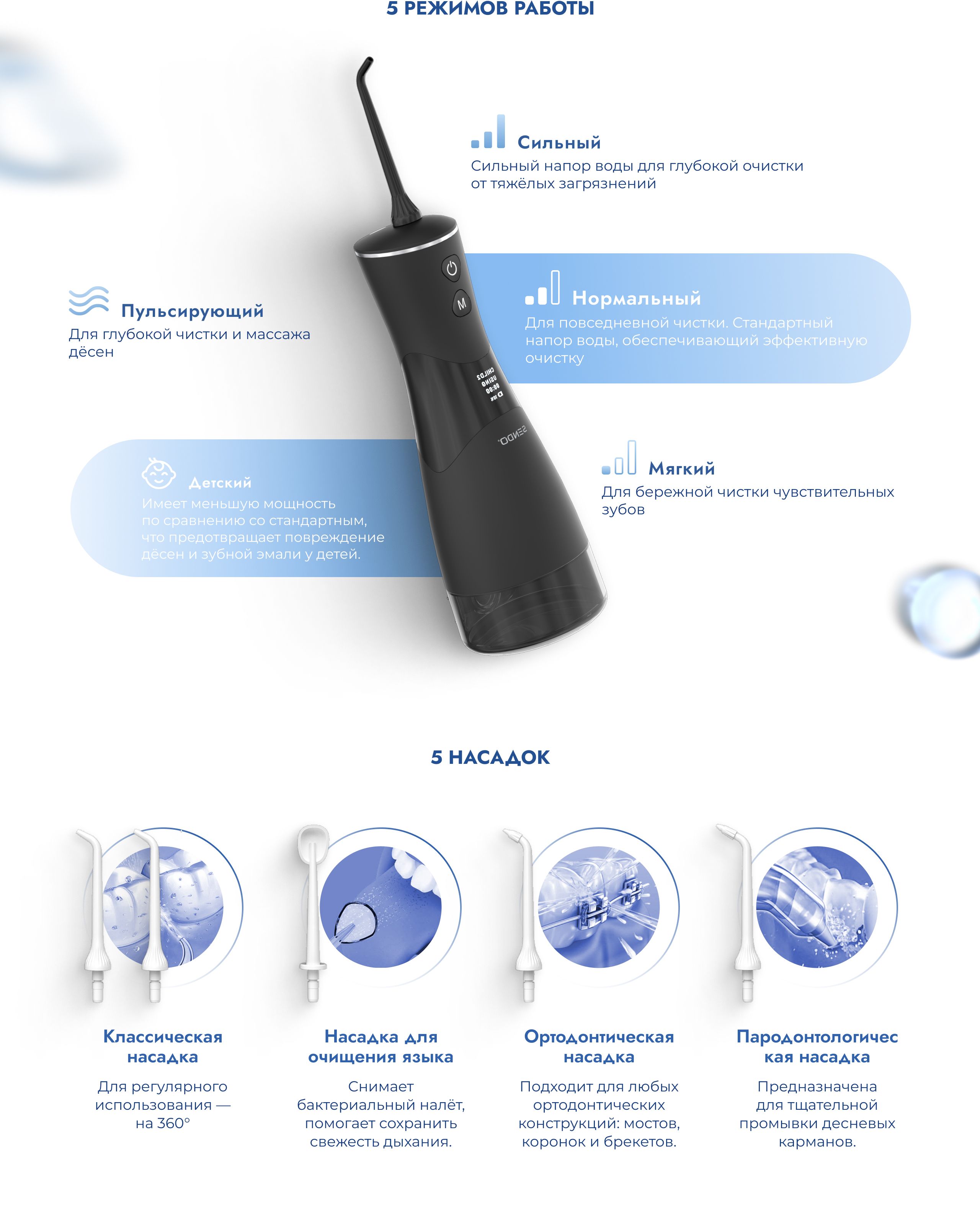 Ирригатор pulsebrush v350