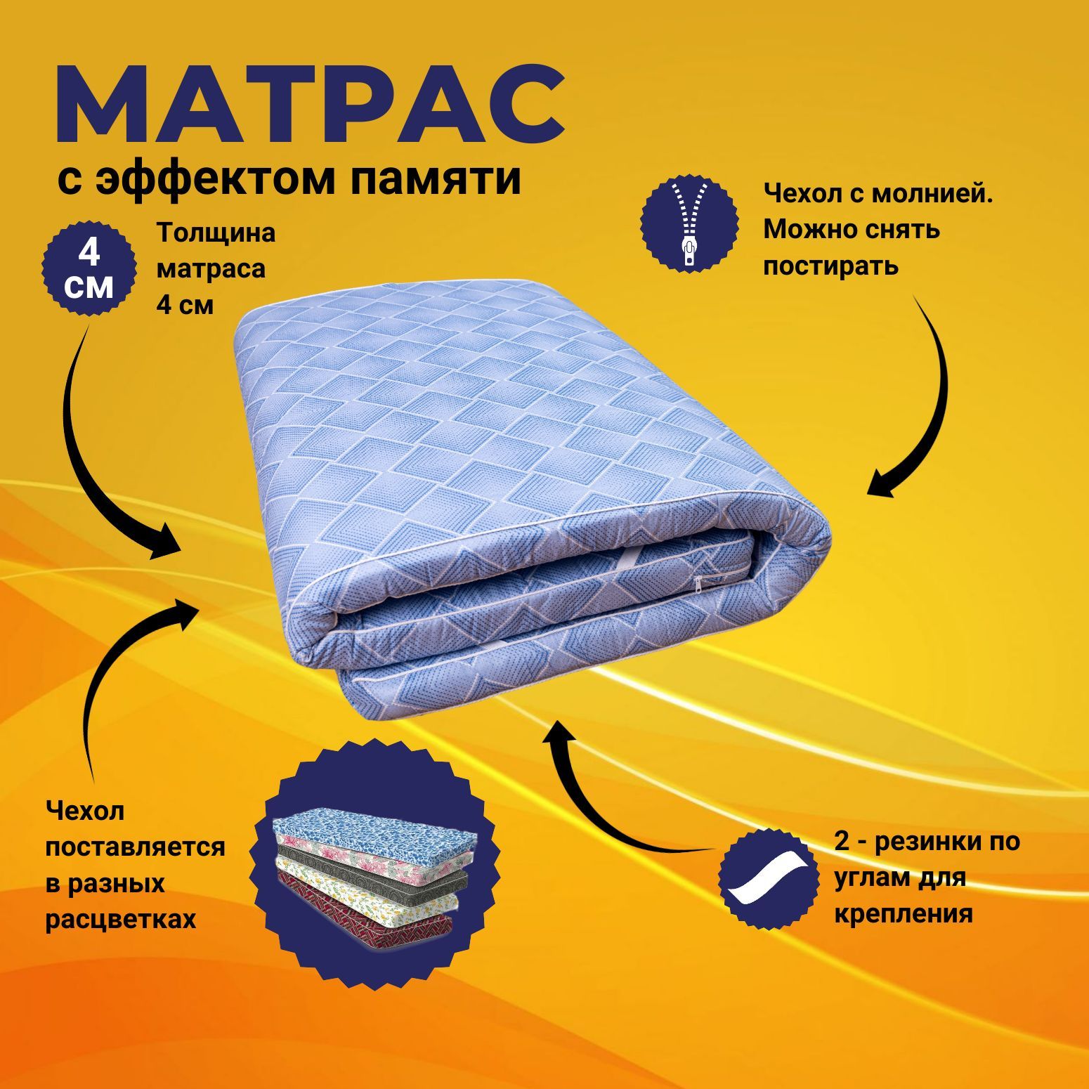 Складной матрас Марс MatrasSMARSholkonBespruzhinnyiGRADgrad ...