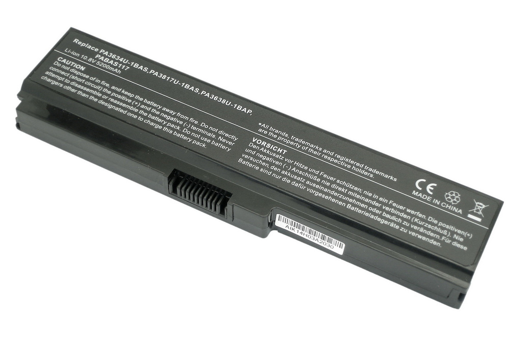 Аккумуляторная батарея для ноутбука Toshiba (PA3817U) Toshiba Satellite L750, C650, C650D, C660, C660D, #1