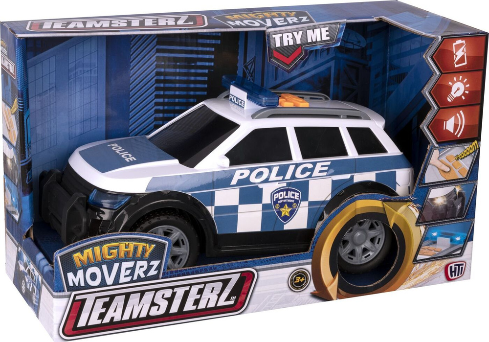 Полиция 4x4 Teamsterz Mighty Moverz #1