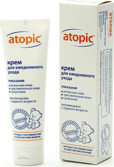 Крем для ежедневного ухода Atopic детский, для сухой, чувствительной и атопической кожи,100 мл  #1