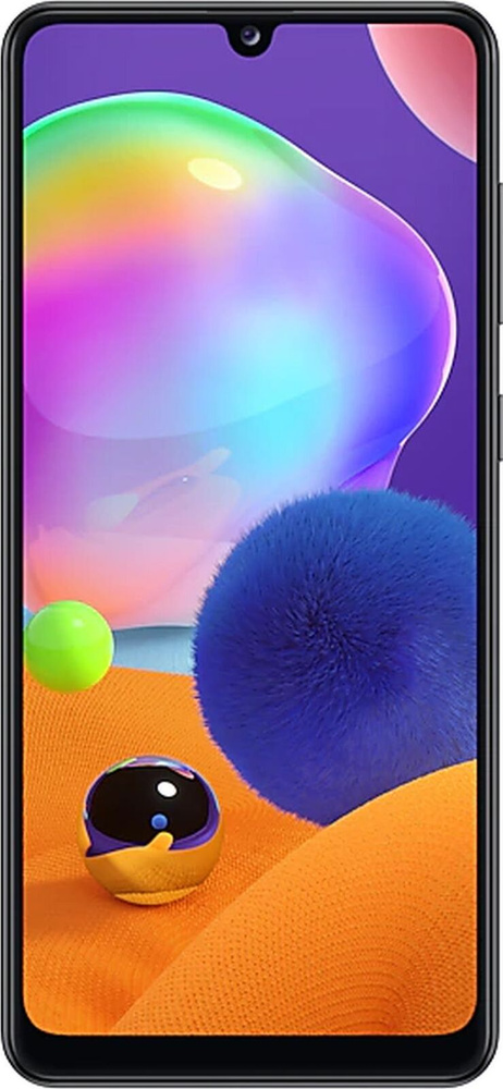 Samsung Смартфон Galaxy A31 4/, черный #1