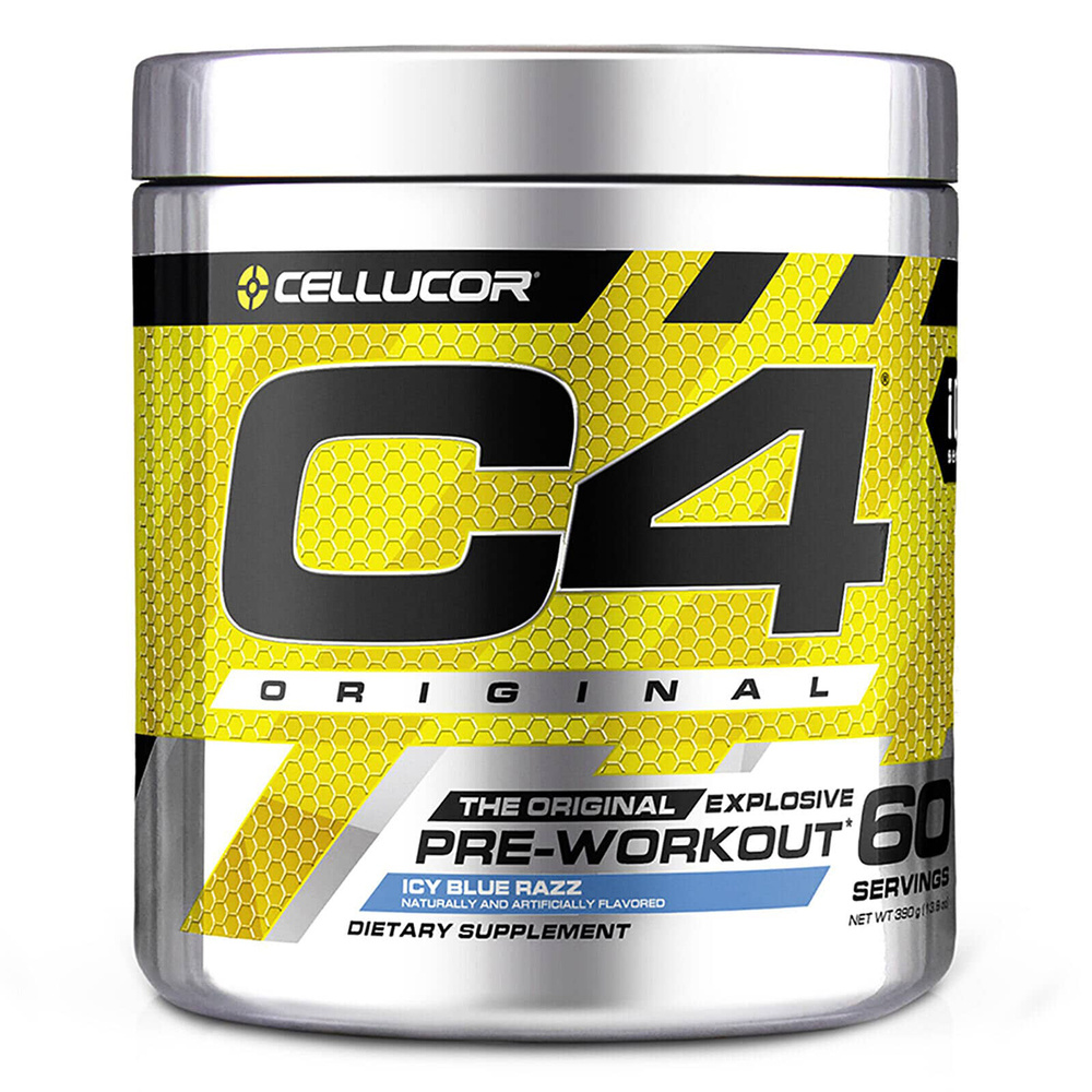 Предтренировочный комплекс Cellucor C4 (390 г.) Ледяная ежевика  #1