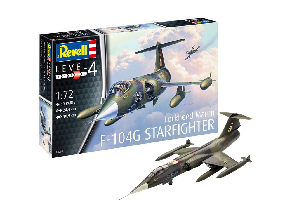 Модель для сборки Revell Истребитель Локхид F-104 "Старфайтер", 03904  #1