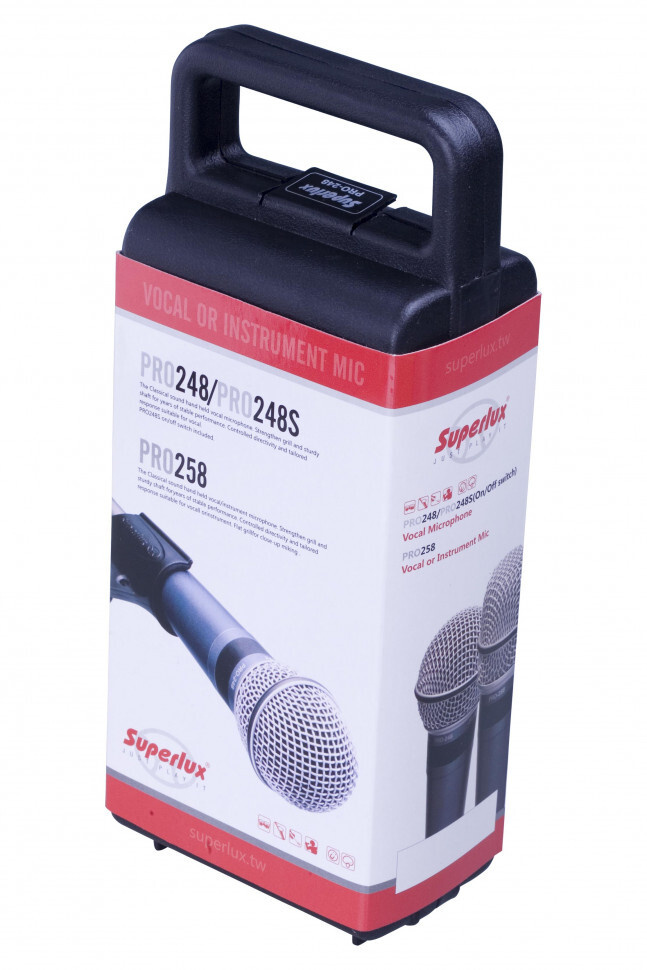 Superlux Микрофон для живого вокала PRO248, черный #1