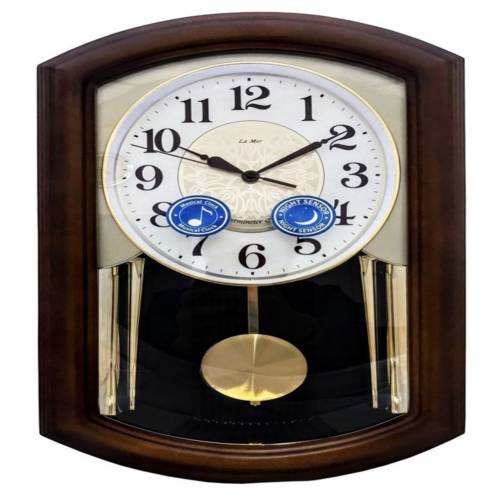 La Mer Настенные часы "Ретро", 51.8 см х 29.6 см #1