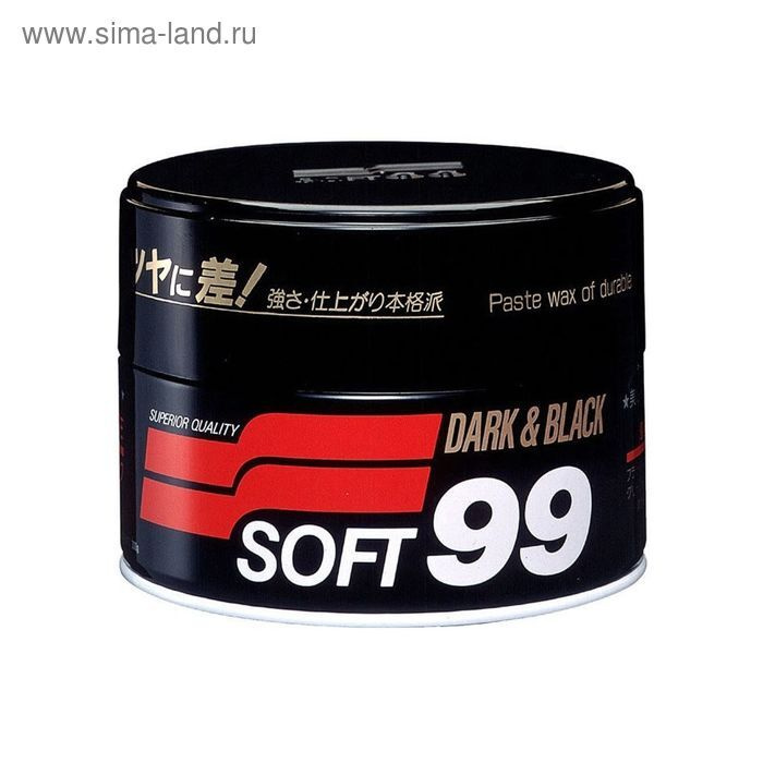 Полироль для кузова защитный Soft99 Soft Wax для темных, 300 гр #1