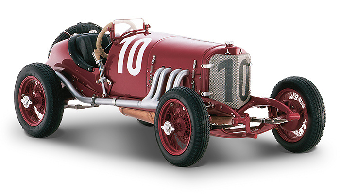 Модель автомобиля CMC Mercedes-Benz Targa Florio, 1924, Red #10, M-203, 1:18 #1