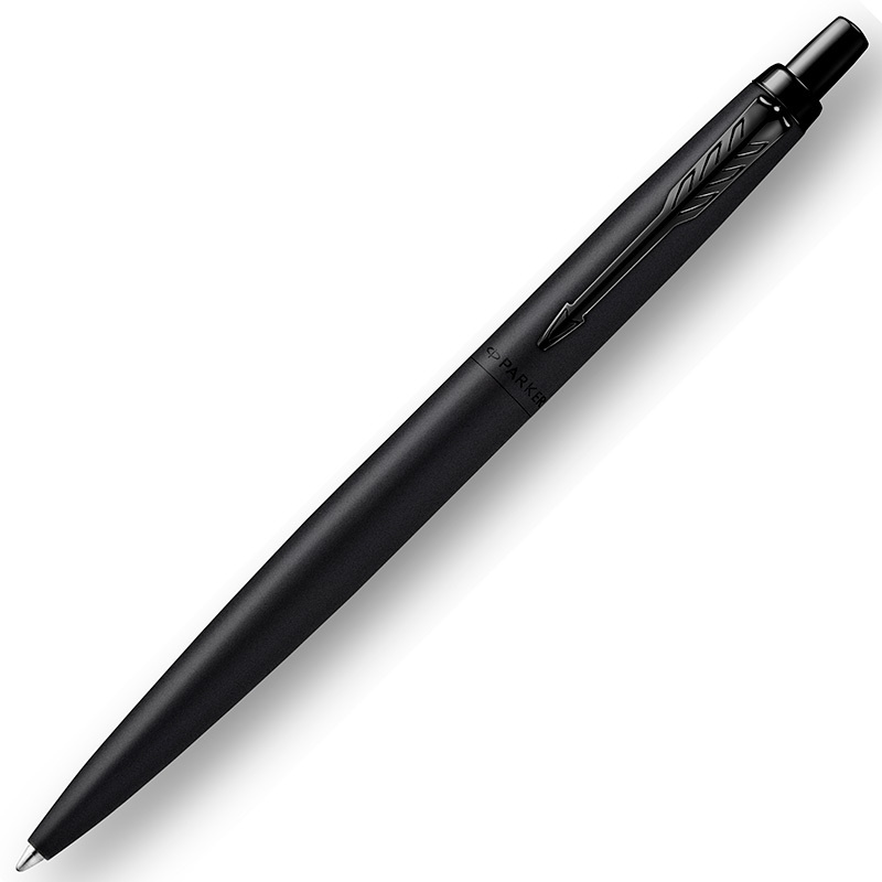 Шариковая ручка Parker Jotter Monochrome XL SE20 Black CT, корпус черного цвета, стержень синий 2122753 #1