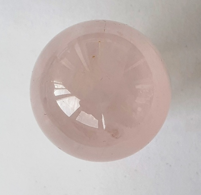 Шар из кварца розового 25-29,9 мм, Balance4life, натуральный камень, кристалл  #1
