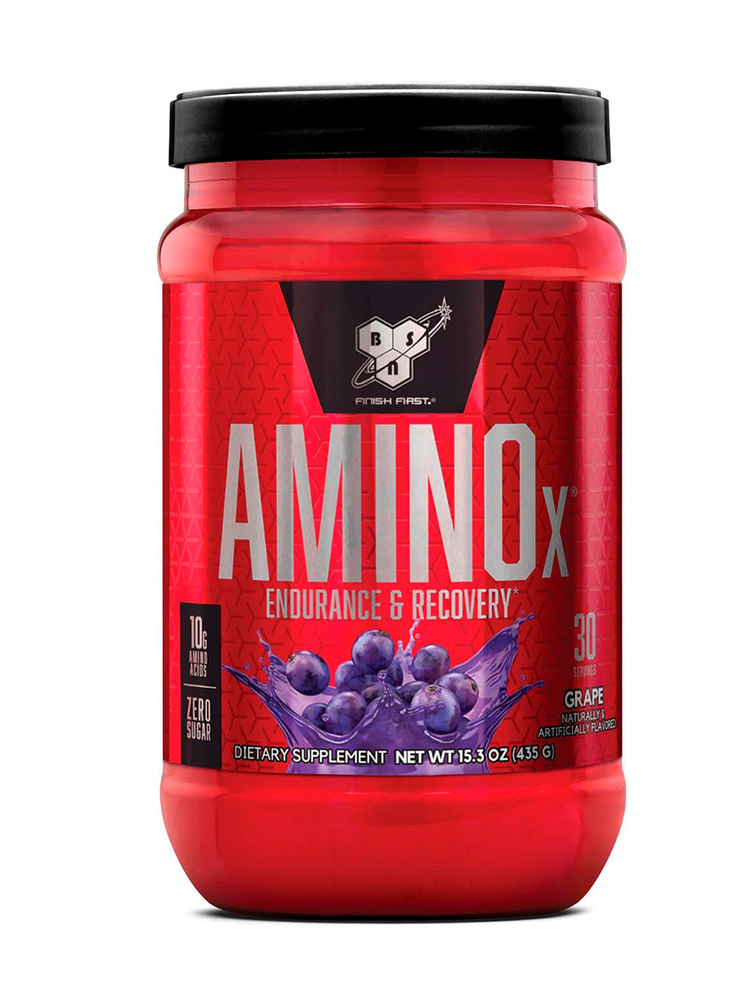 Комплекс аминокислот BSN Amino X 435 гр, Виноград, спортивное питание, порошок  #1