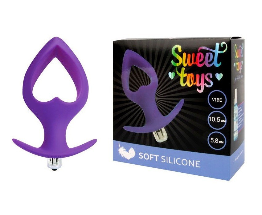 Sweet Toys Анальная пробка, фиолетовый, 58  мм #1