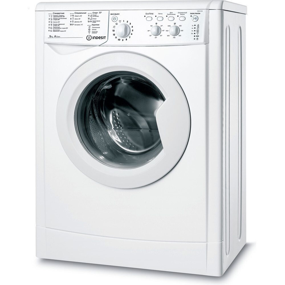 Indesit Стиральная машина IWSC 5105CIS, белый #1