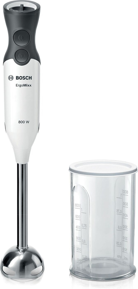 Bosch Погружной блендер ErgoMixx MS61A4110, черный, белый #1