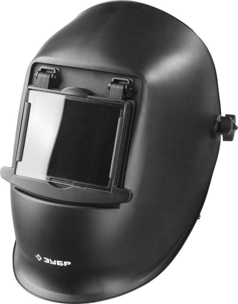 ЗУБР МСО-11 со стеклянным светофильтром, затемнение 11, откидной блок, маска сварщика (11072)  #1