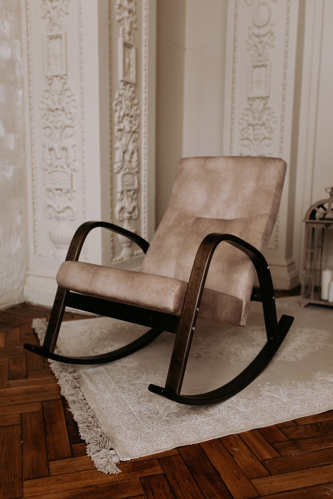 Кресло-качалка для дома мягкое кресло Шейн Ирса для дачи, кухни  #1