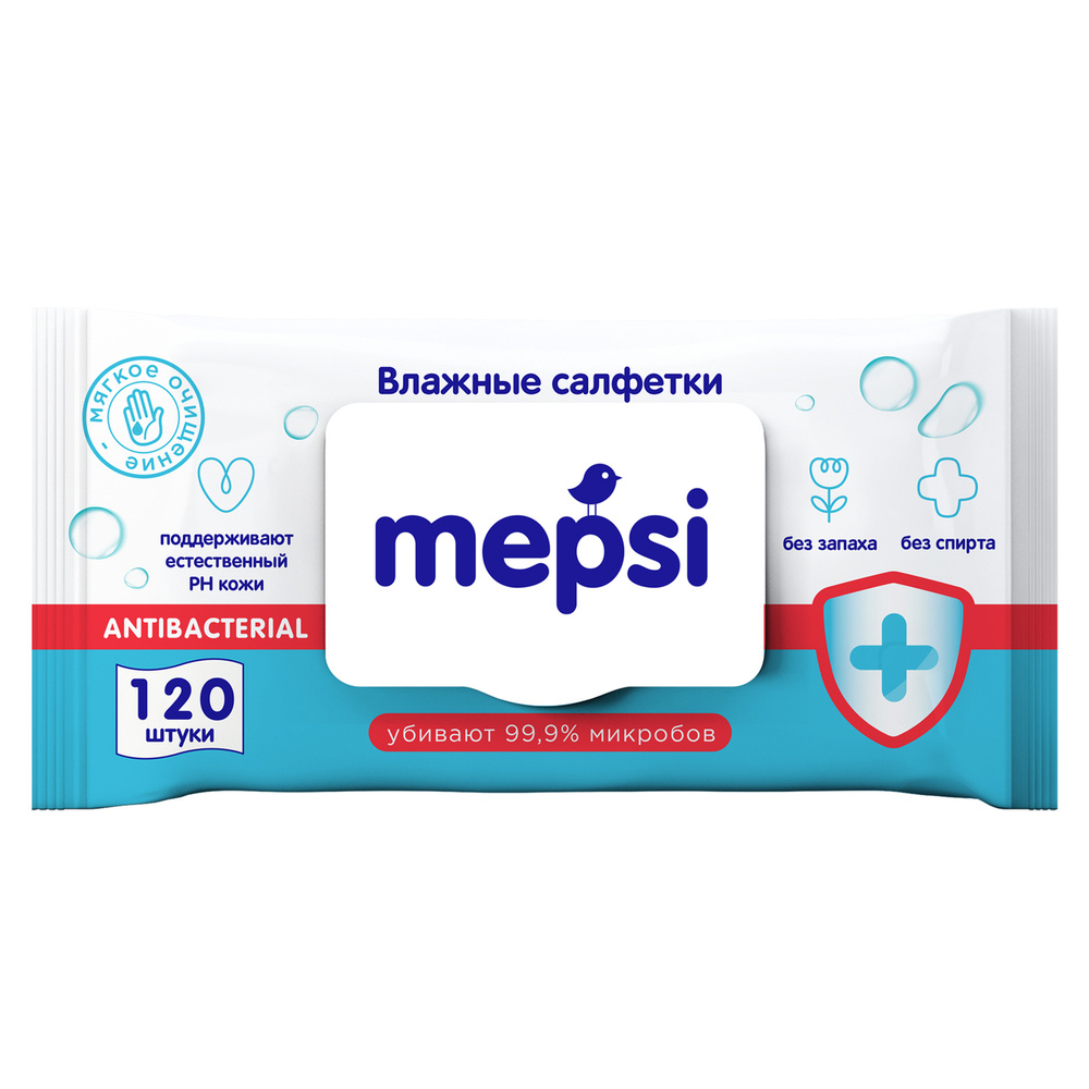 Mepsi Влажные салфетки 120 шт #1