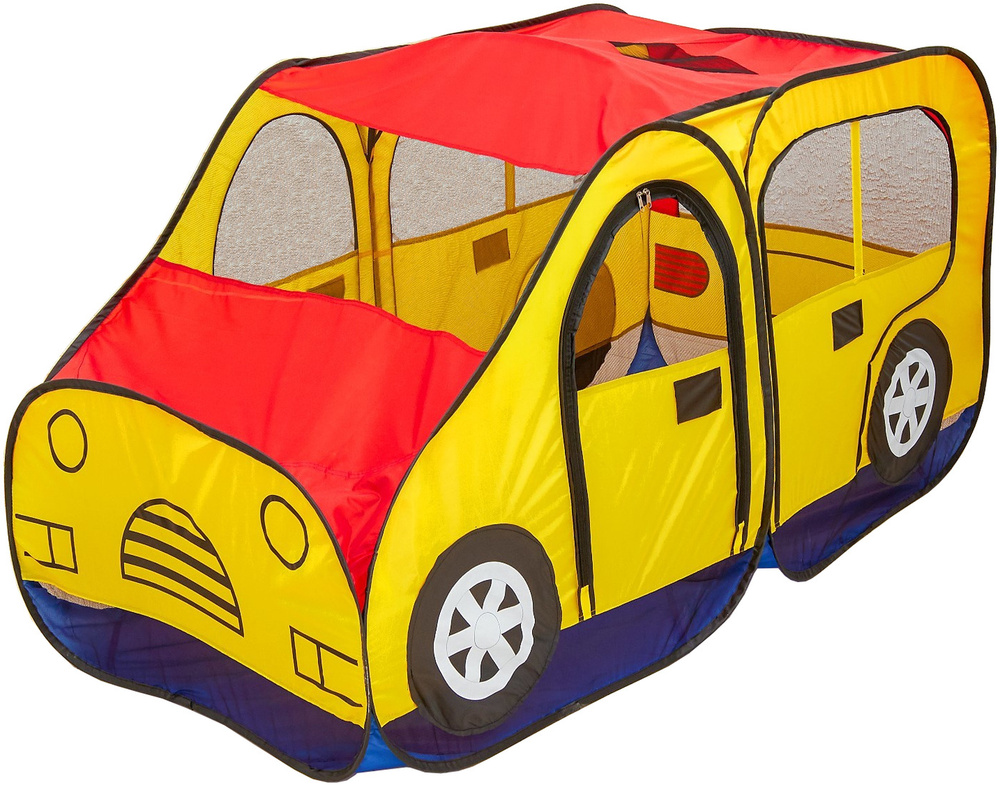 Детская игровая палатка-домик "Авто", 176х89х92 см, в сумке  #1