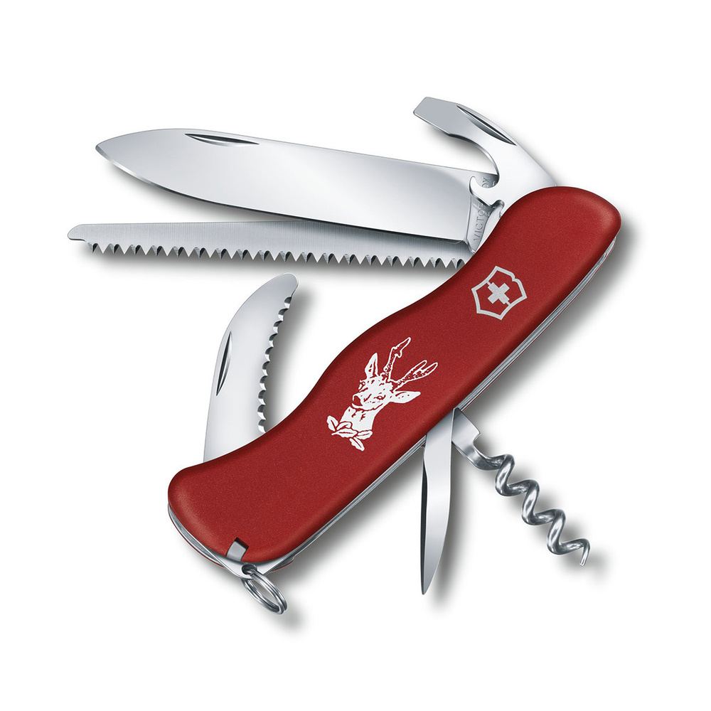 Victorinox Швейцарский нож 08341MC9Huntеr3_1, длина лезвия 8.6 см #1