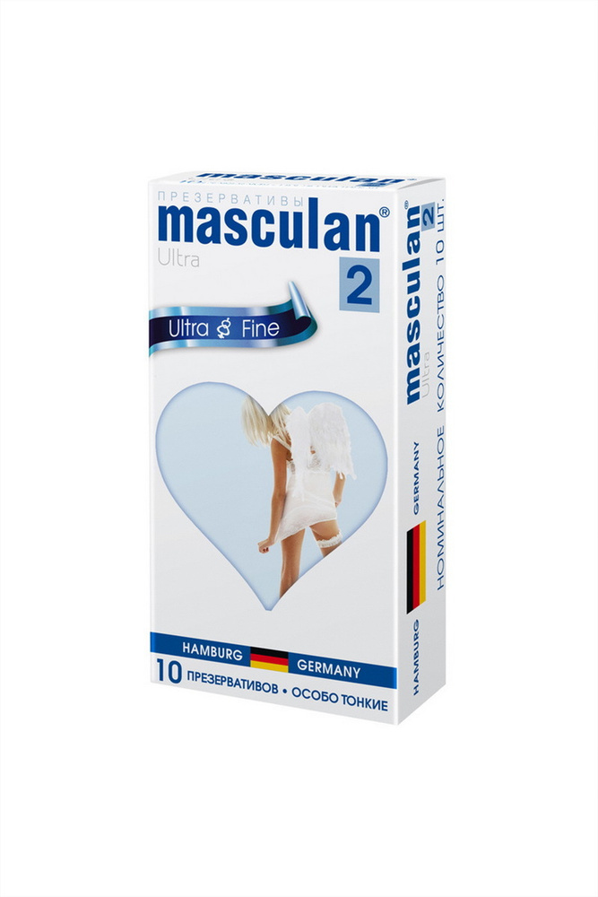Презервативы Masculan Ultra 2,  10 шт.Особо тонкие (Ultra Fine)  ШТ #1